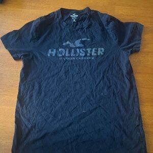 Hollister Black Short Sleeve Tee